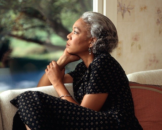 woman contemplating retirement